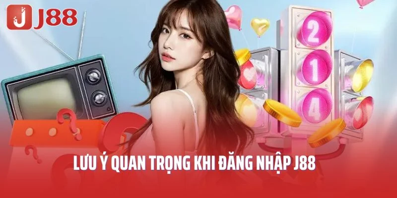 Lưu ý quan trọng khi đăng nhập J88